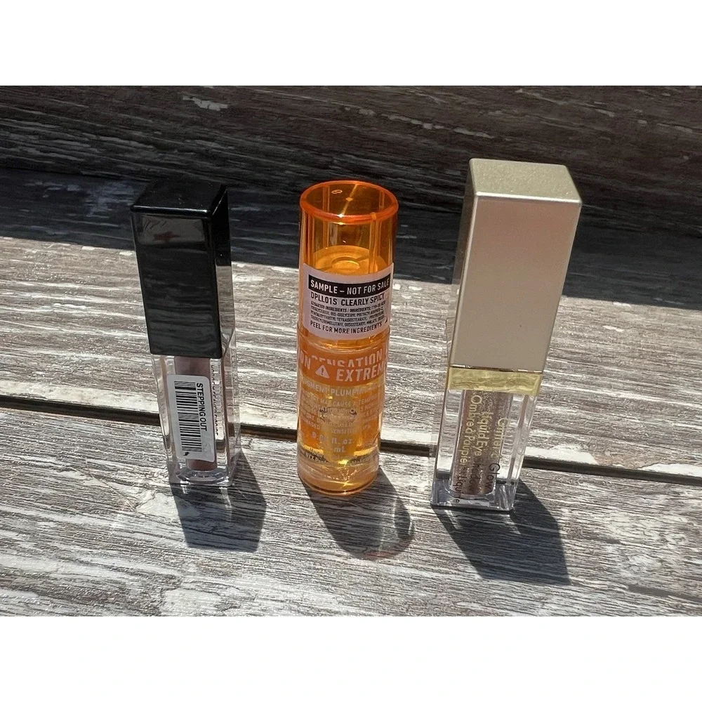 Stila Glitter Glow‎ Liquid Eyeshadow/NYX Duck Plump/ Smashbox Lipstick Mini Size